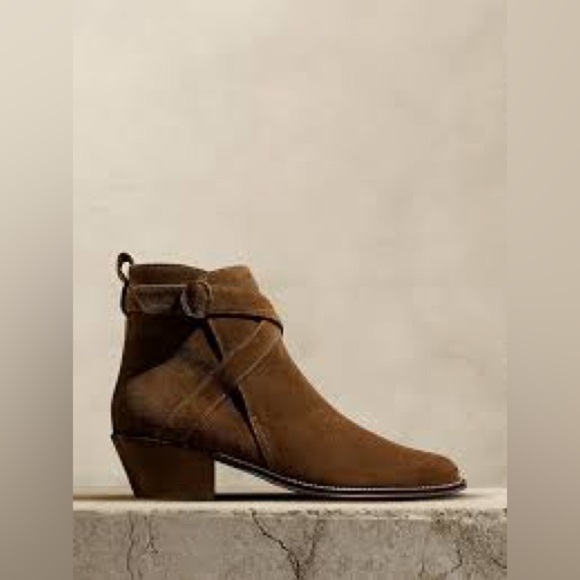 Banana Republic Stella Suede Women's Ankle Boots - Picture 8 of 10